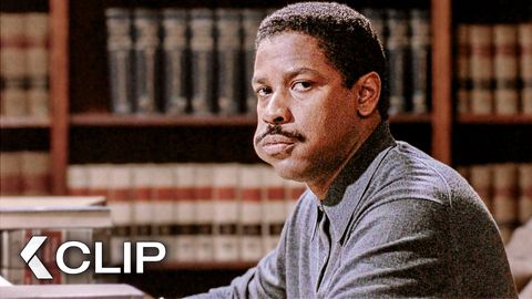 Image of Denzel Washington Confronts the Essence of Discrimination - PHILADELPHIA Clip (1993) Tom Hanks