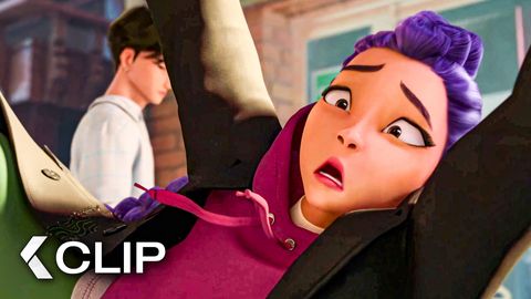 Image of Rumi Crashes Into Jinu - K-POP DEMON HUNTERS Clip