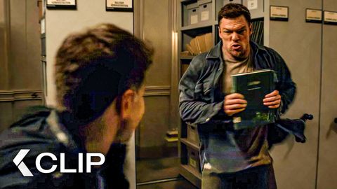 Image of Jack Reacher vs. Assassins in the Library - REACHER Season 4 Clip