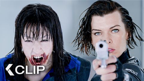 Image of Massive Outbreak Hits Tokyo Simulation Room - RESIDENT EVIL: Retribution Clip (2012) Milla Jovovich