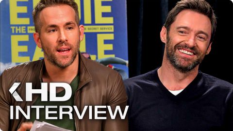 Image of DEADPOOL VS EDDIE THE EAGLE Official Interview (2016)