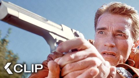 Image of Arnold Schwarzenegger Meets Danny In A WILD Reality Shift - LAST ACTION HERO Clip