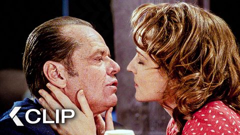 Image of She Was Falling for Him, Until He Opened His Mouth - AS GOOD AS IT GETS Clip | Jack Nicholson