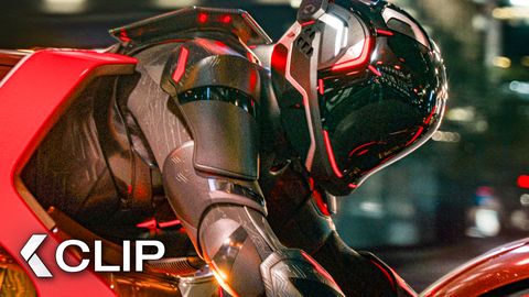 Image of First Lightcycle Ride Scene - TRON 3: ARES