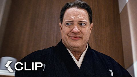 Image of Brendan Fraser Panics On The Pot - Clip
