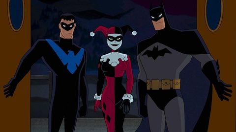 Image of Batman and Harley Quinn