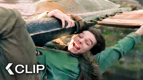 Image of First Flight With A New Tail Scene - HOW TO TRAIN YOUR DRAGON