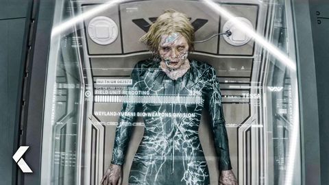 Image of Predator and Weyland-Yutani Synth Team Up - PREDATOR: BADLANDS Special Look