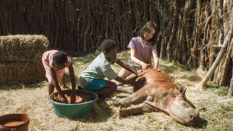 Image of Thabo and the Rhino Case