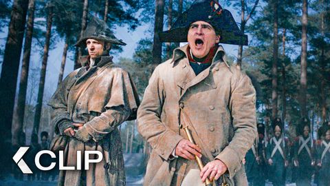Image of The INTENSE Battle of Austerlitz - NAPOLEON Clip (2023) Joaquin Phoenix