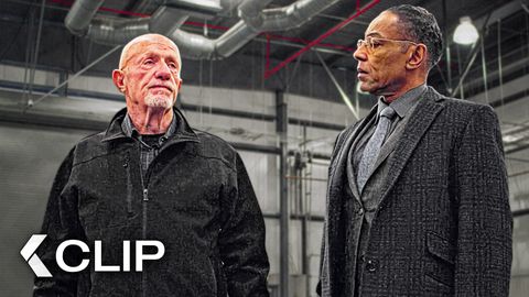 Image of Mike and Gus Build a Village Inside a Warehouse - BETTER CALL SAUL Clip | Bob Odenkirk