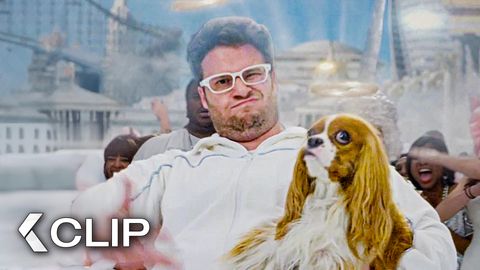 Image of In Heaven with Backstreet Boys "Everybody" Performance - THIS IS THE END Clip | Seth Rogan