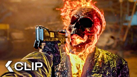 Image of Ghost Rider vs Soldiers EPIC Factory Fight Scene - GHOST RIDER: SPIRIT OF VENGEANCE Clip