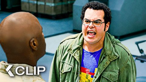 Image of Nerds Yelling at Soldiers - Pixels | Adam Sandler, Kevin James