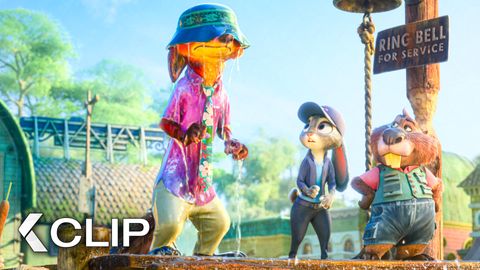 Image of Judy and Nick Meet Bub - ZOOTOPIA 2 Clip