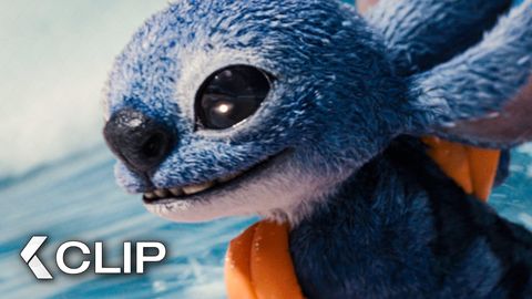 Image of Stitch Has Fun At The Beach - LILO & STITCH Clip